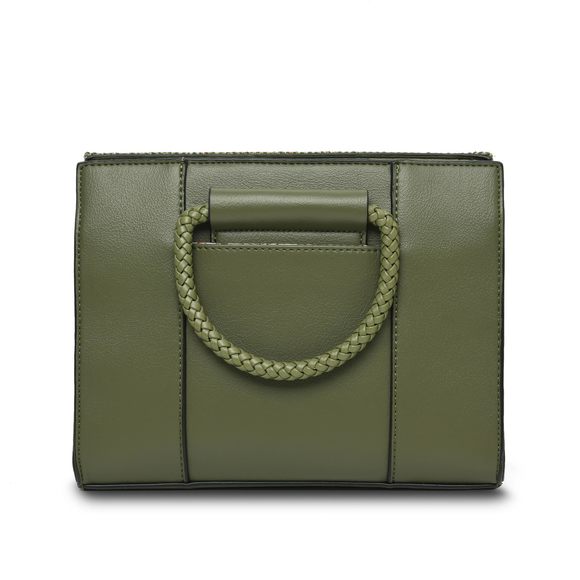 Arran Tote, Chestnut Herringbone, L24Cm H18.5Cm W9Cm >:( - Picture 3 of 5